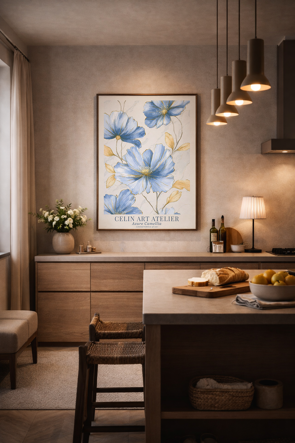 Azure Camellia
