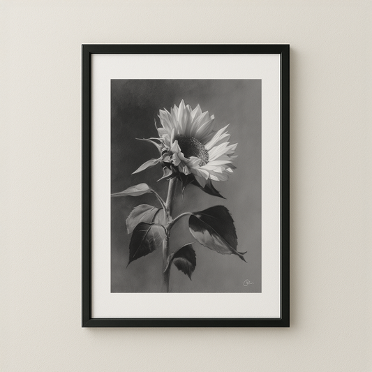 Charcoal Sunflower