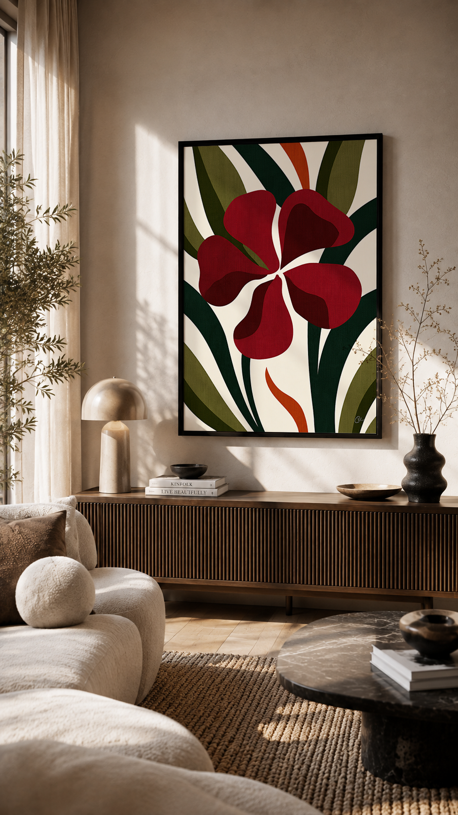 Crimson Flora