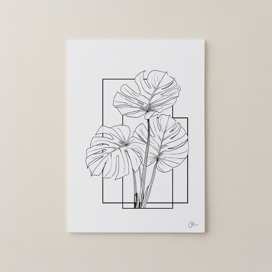 Monstera Frame