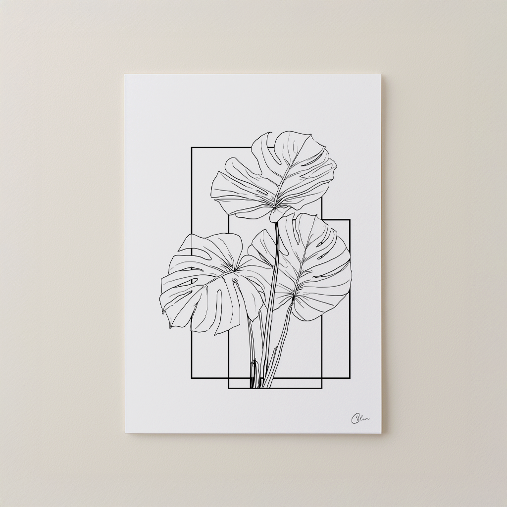 Monstera Frame
