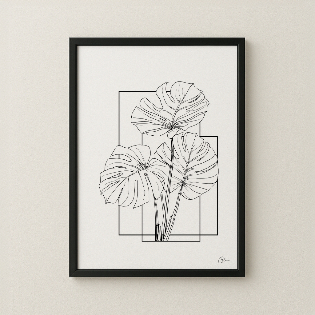 Monstera Frame