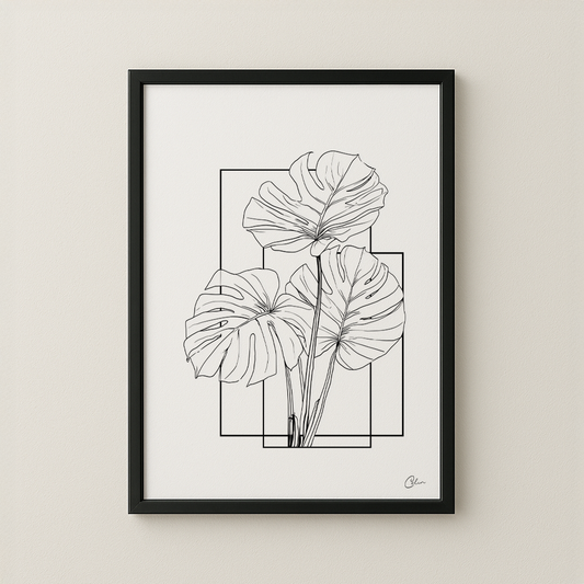 Monstera Frame