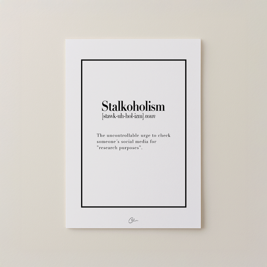 Stalkoholism