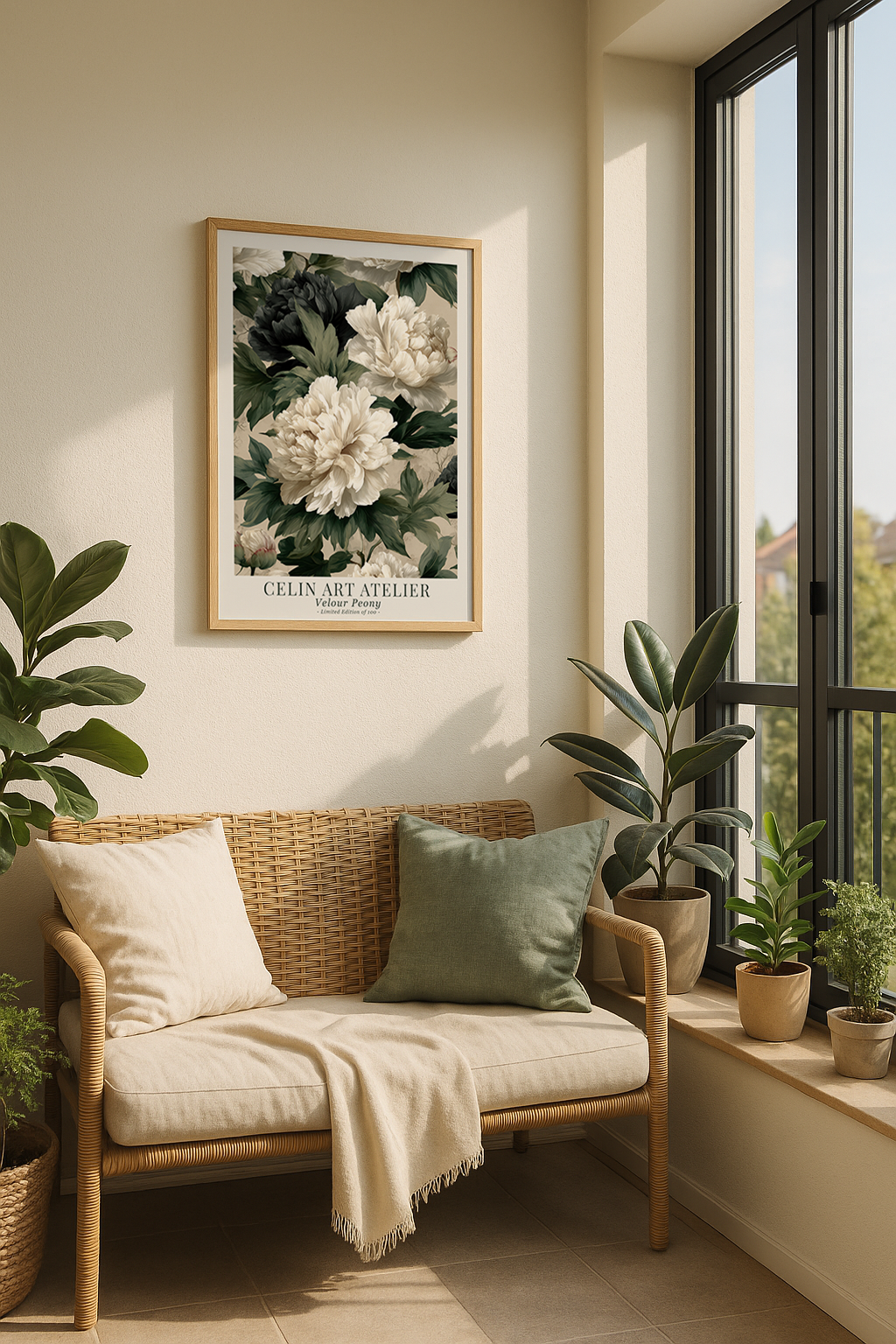 Velour Peony