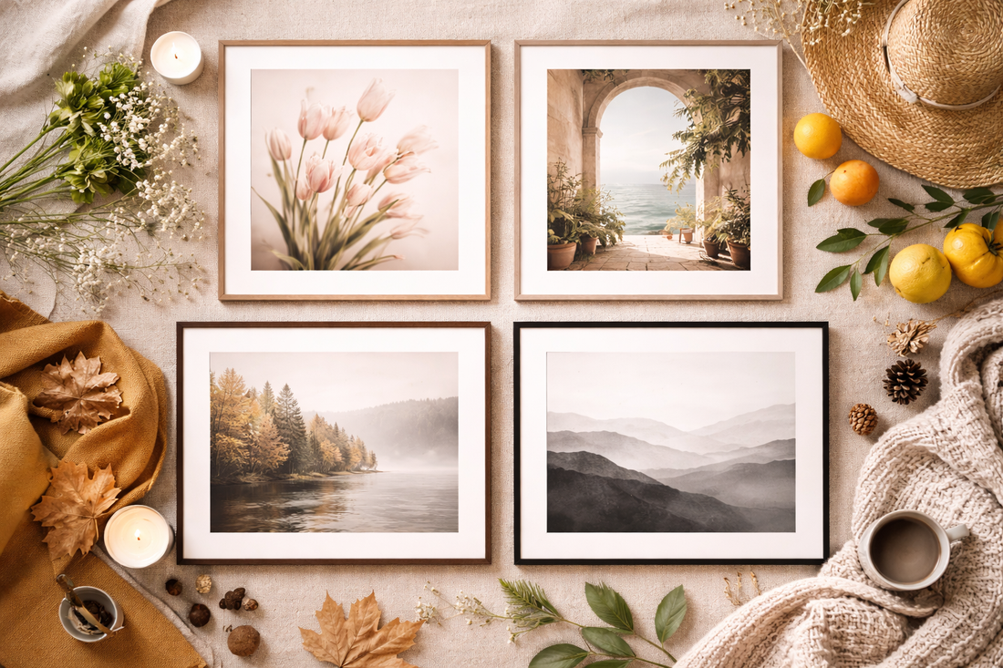 Match your art with the seasons – how to change your artwork with light, weather, and mood