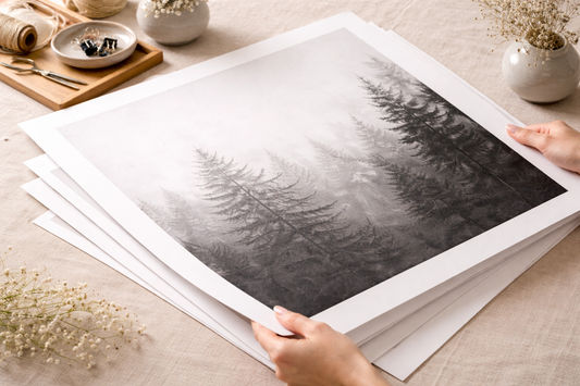The secret behind our prints – why we use 200 gsm matte paper