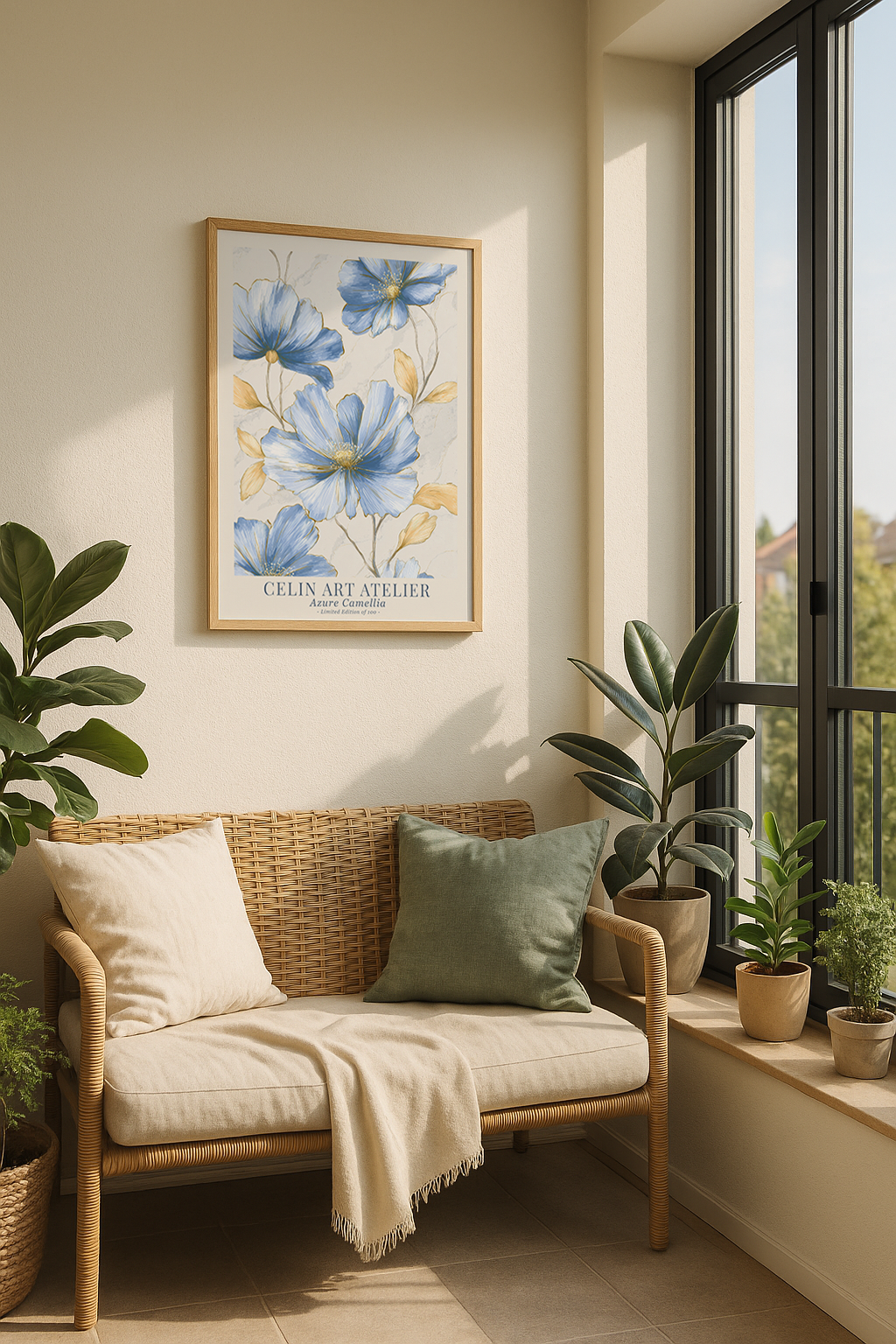Azure Camellia
