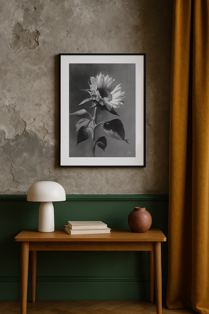 Charcoal Sunflower