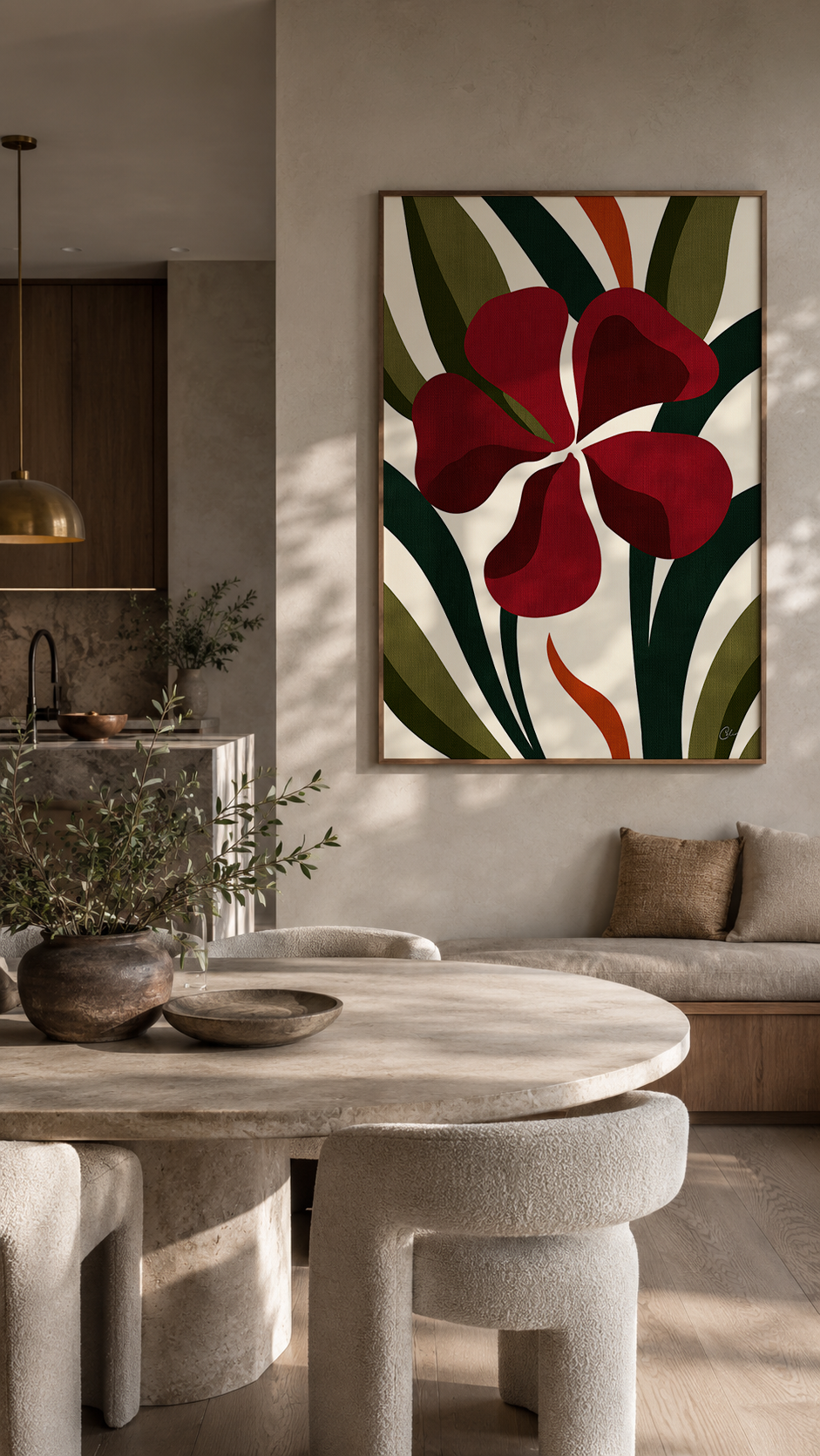 Crimson Flora