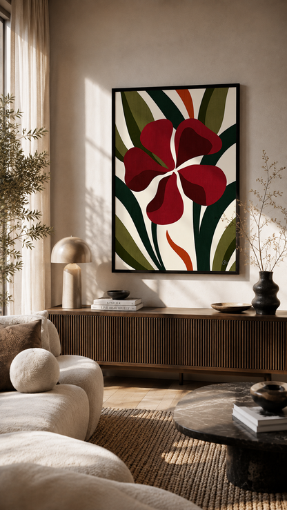 Crimson Flora