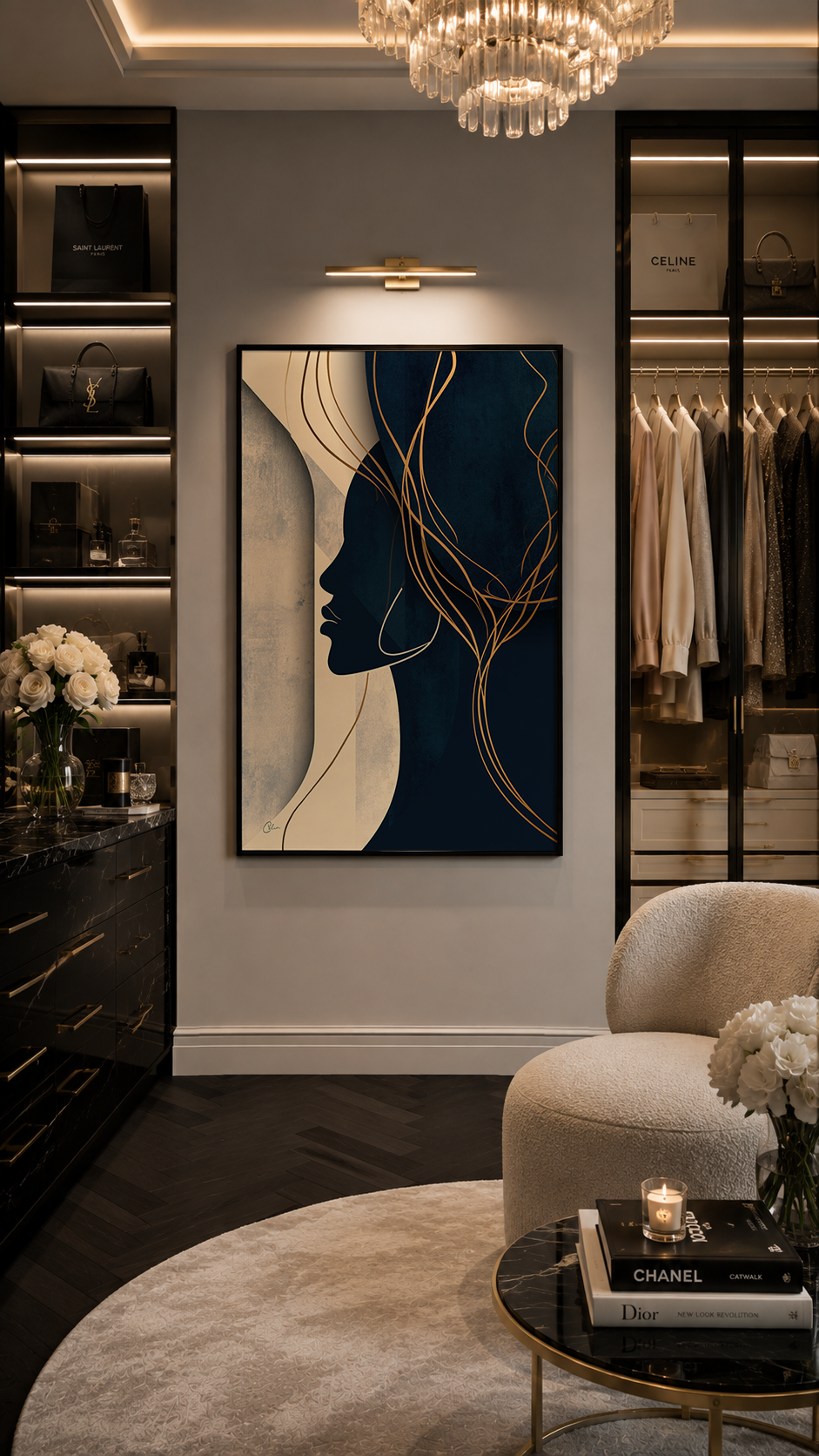 Gilded Profile