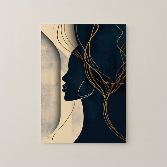 Gilded Profile