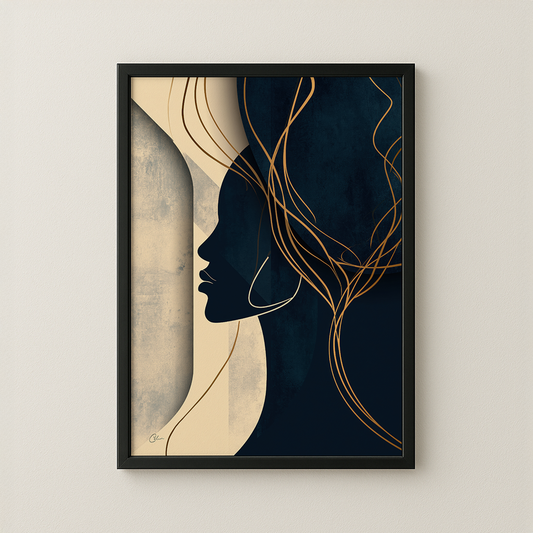 Gilded Profile
