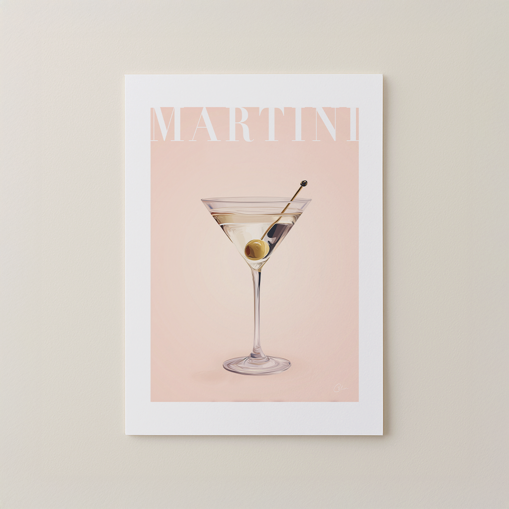 Golden Martini