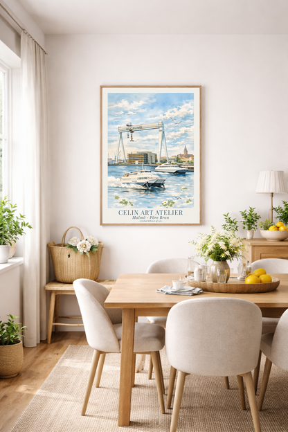 Malmö - Före Bron