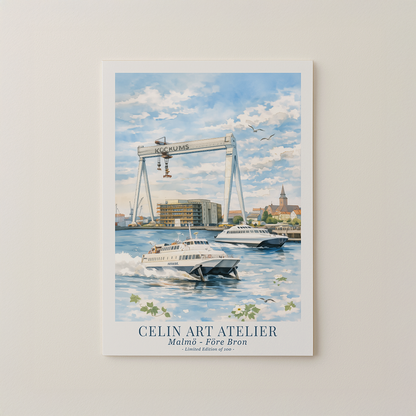 Malmö - Före Bron