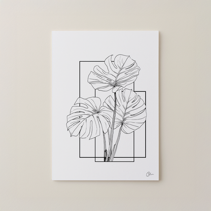 Monstera Frame